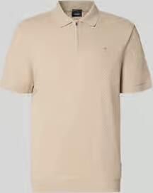 JOOP! COLLECTION regular fit poloshirt met structuurpatroon model 'Tibaris'