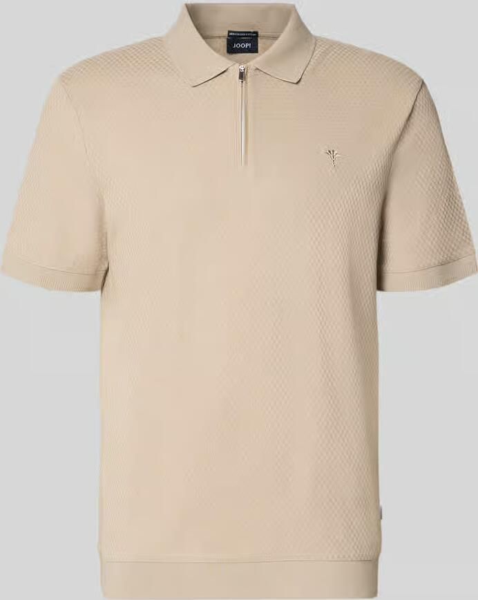 JOOP! COLLECTION regular fit poloshirt met structuurpatroon model 'Tibaris' - Foto 2