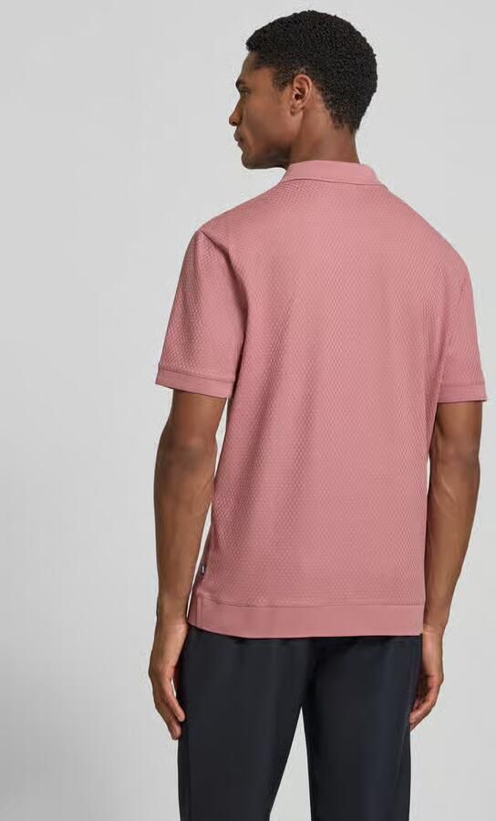 JOOP! COLLECTION regular fit poloshirt met structuurpatroon model 'Tibaris' - Foto 2