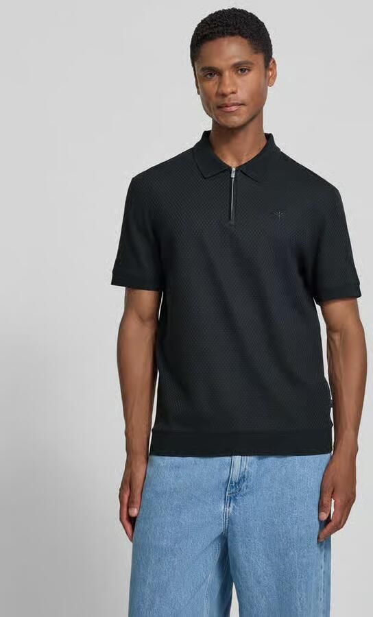 JOOP! COLLECTION regular fit poloshirt met structuurpatroon model 'Tibaris' - Foto 2