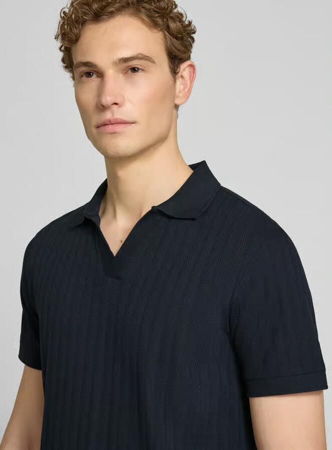 JOOP! COLLECTION regular fit poloshirt met V-hals model 'Baronito'
