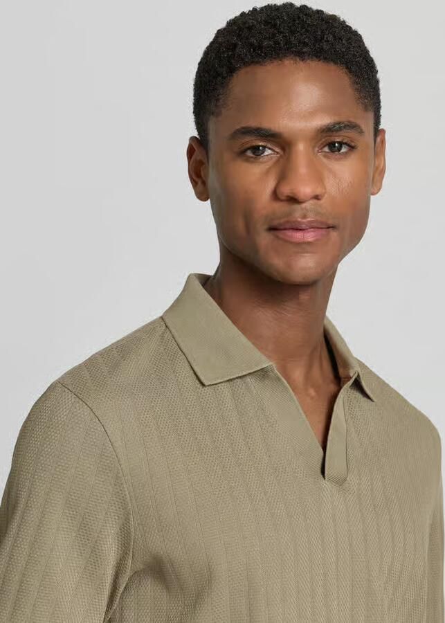 JOOP! COLLECTION regular fit poloshirt met V-hals model 'Baronito'