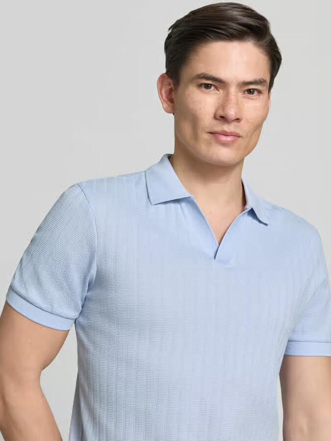 JOOP! COLLECTION regular fit poloshirt met V-hals model 'Baronito'