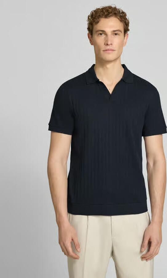 JOOP! COLLECTION regular fit poloshirt met V-hals model 'Baronito' - Foto 3