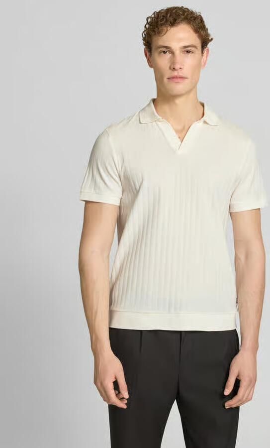 JOOP! COLLECTION regular fit poloshirt met V-hals model 'Baronito' - Foto 2