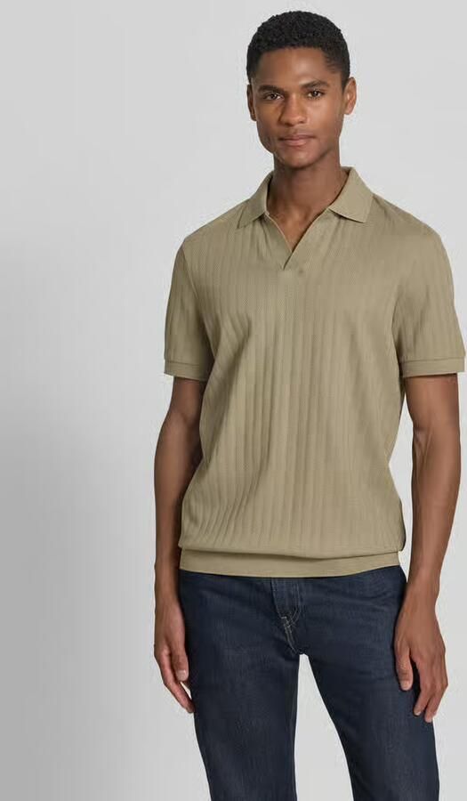 JOOP! COLLECTION regular fit poloshirt met V-hals model 'Baronito' - Foto 3