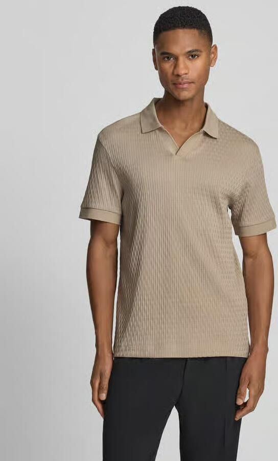 JOOP! COLLECTION regular fit poloshirt met V-hals model 'Rauljose' - Foto 3
