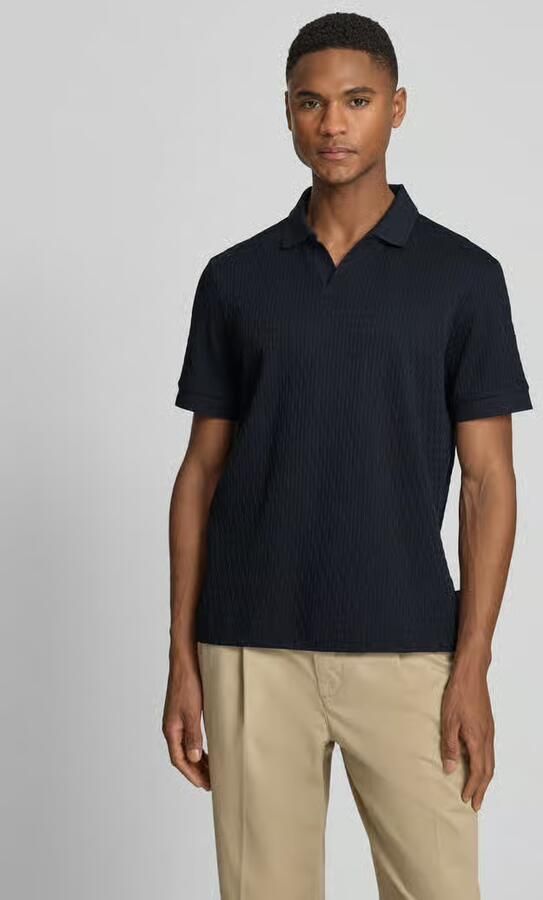 JOOP! COLLECTION regular fit poloshirt met V-hals model 'Rauljose' - Foto 4