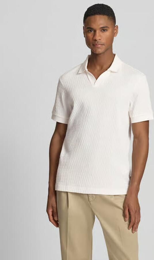 JOOP! COLLECTION regular fit poloshirt met V-hals model 'Rauljose' - Foto 4