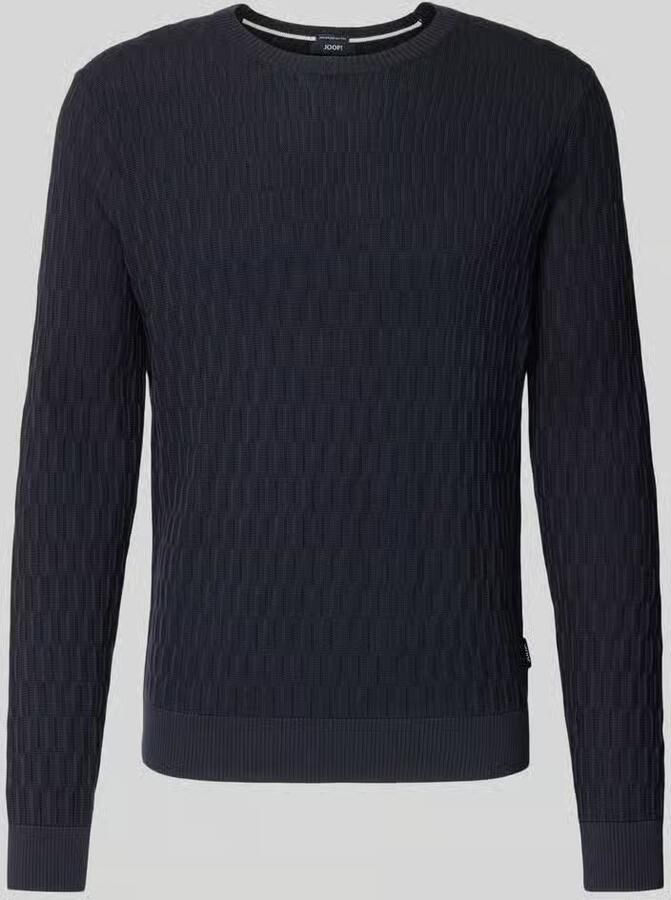 JOOP! COLLECTION Regular fit pullover van een katoen model 'Dapher'