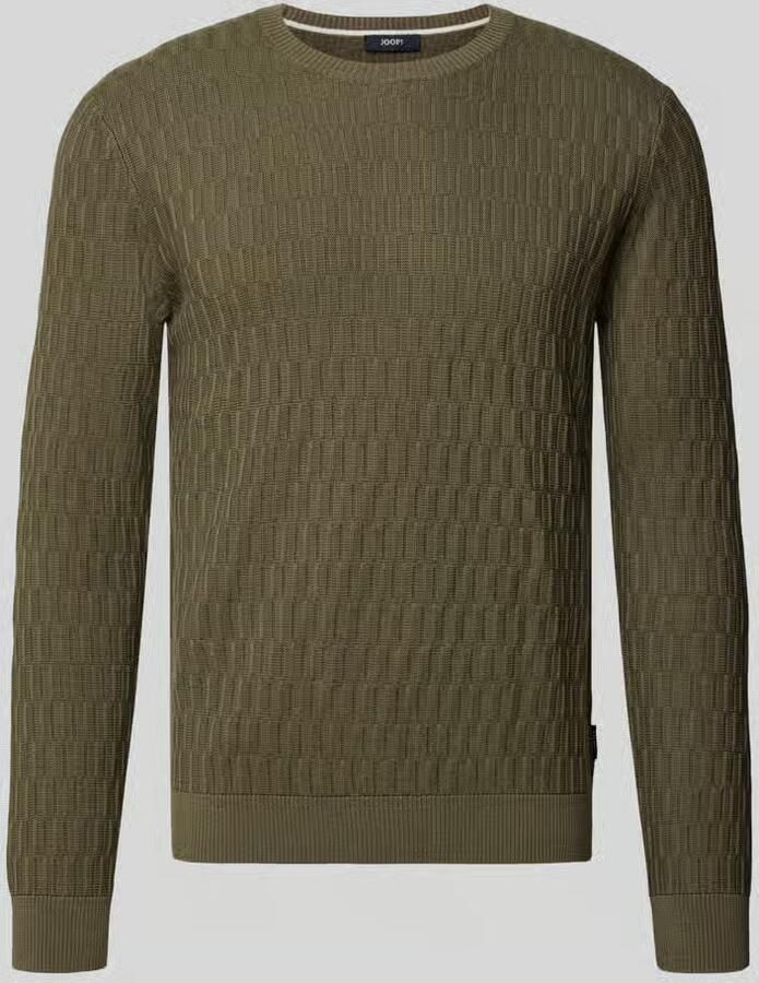 JOOP! COLLECTION Regular fit pullover van katoen model '10Dapher'