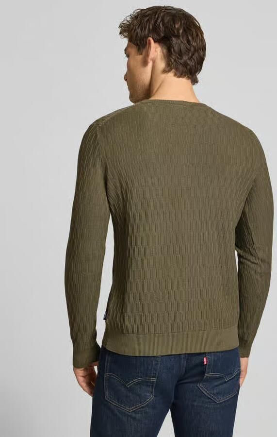 JOOP! COLLECTION Regular fit pullover van katoen model '10Dapher' - Foto 2