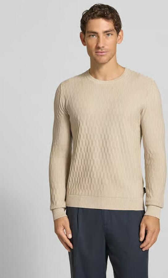 JOOP! COLLECTION Regular fit pullover van katoen model '10Dapher' - Foto 3