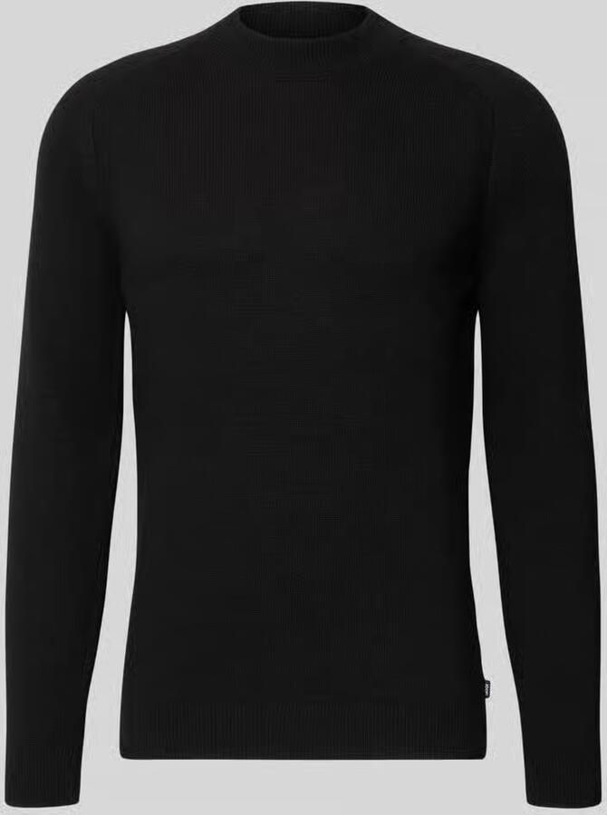JOOP! COLLECTION Regular fit pullover van mix van viscose en wol model 'Wylandor'