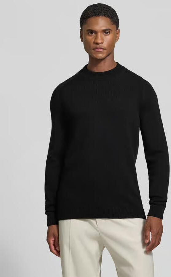 JOOP! COLLECTION Regular fit pullover van mix van viscose en wol model 'Wylandor' - Foto 2