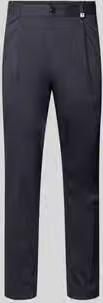 JOOP! COLLECTION regular fit stoffen broek met logodetail model 'Lester'
