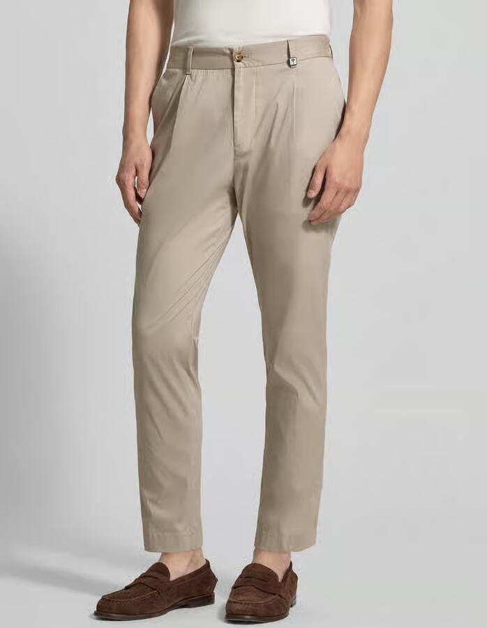 JOOP! COLLECTION regular fit stoffen broek met logodetail model 'Lester' - Foto 2