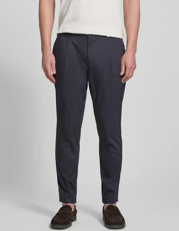 JOOP! COLLECTION regular fit stoffen broek met logodetail model 'Lester' - Foto 2