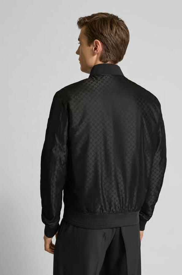 JOOP! COLLECTION Regular fit sweatjack met all-over motiefprint