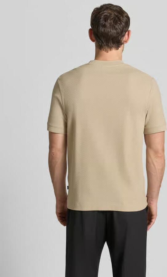 JOOP! COLLECTION regular fit T-shirt met structuurpatroon model 'Tangur' - Foto 3