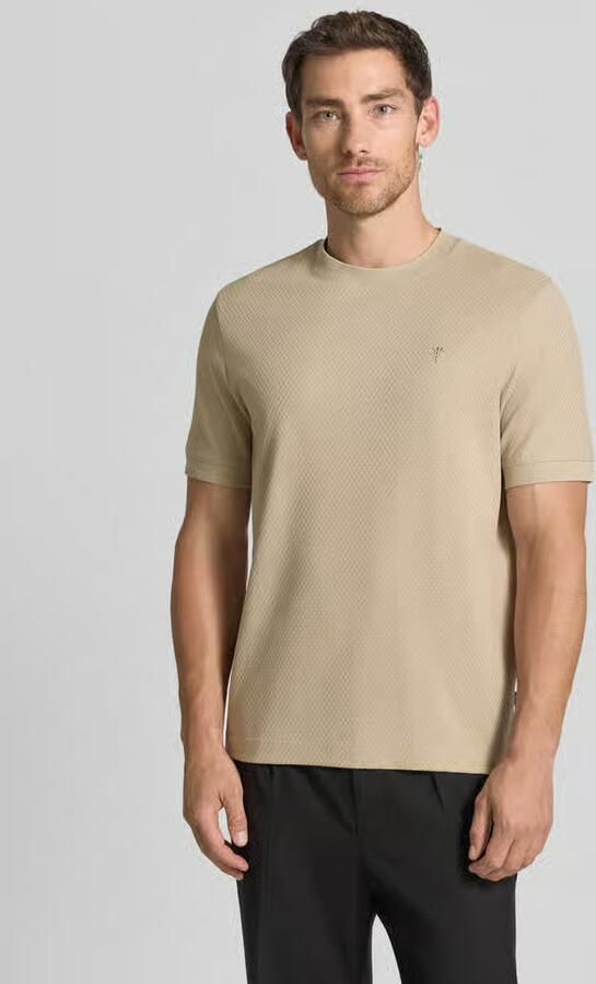 JOOP! COLLECTION regular fit T-shirt met structuurpatroon model 'Tangur' - Foto 2