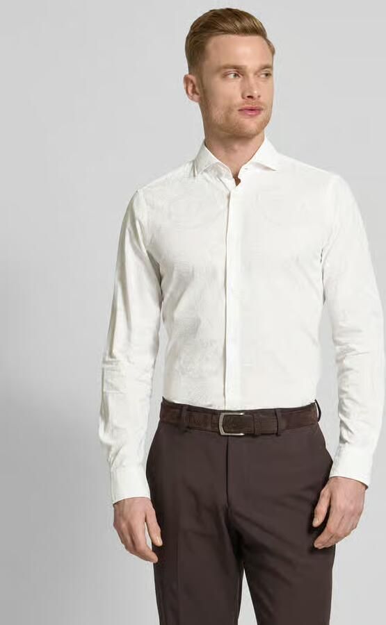 JOOP! COLLECTION Regular fit zakelijk overhemd met haaikraag model 'Pares' - Foto 4