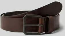 JOOP! COLLECTION Riem met doornsluiting en labeldetail