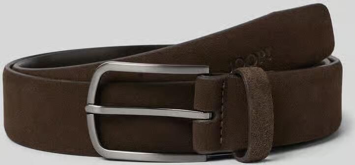 JOOP! Collection Leren ceintuur met doornsluiting