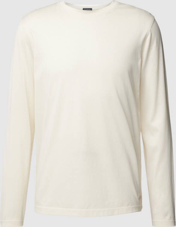 JOOP! Collection Shirt met lange mouwen en ronde hals model 'Baseo'