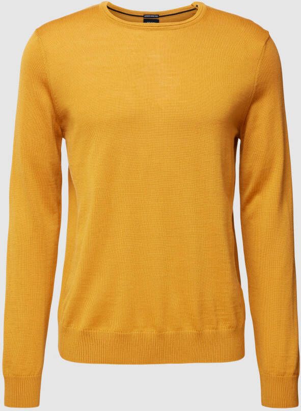 JOOP! Collection Shirt met lange mouwen in gebreide look model 'Denny'