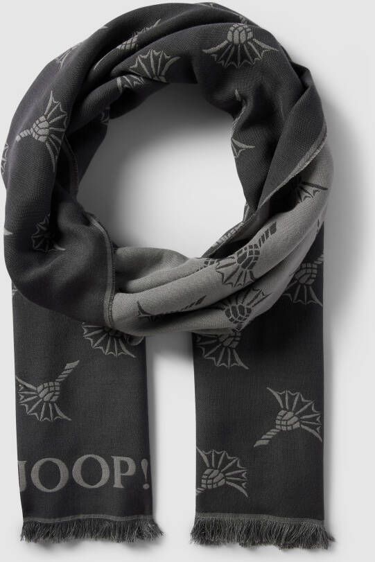 JOOP! Collection Sjaal met labeldetails model 'Feris'