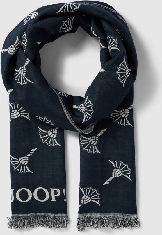 JOOP! Collection Sjaal met labeldetails model 'Feris'