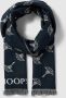 JOOP! Collection Sjaal met labeldetails model 'Feris' - Thumbnail 1