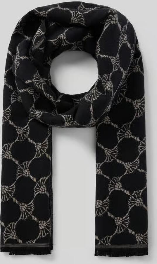JOOP! Collection Sjaal van viscose met all-over motief model 'Felix'