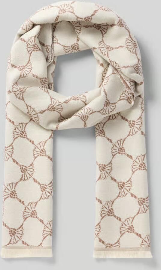 JOOP! Collection Sjaal van viscose met all-over motief model 'Felix'