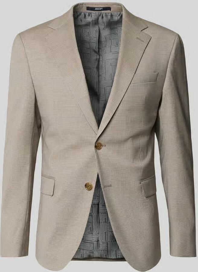 JOOP! COLLECTION slim fit 2-knoops colbert met klepzakken - Foto 2
