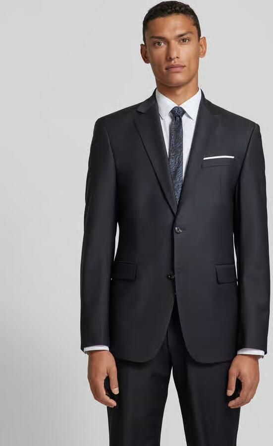 JOOP! Collection Slim fit 2-knoops colbert met klepzakken