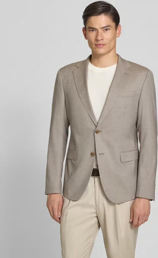 JOOP! COLLECTION slim fit 2-knoops colbert met klepzakken - Foto 4