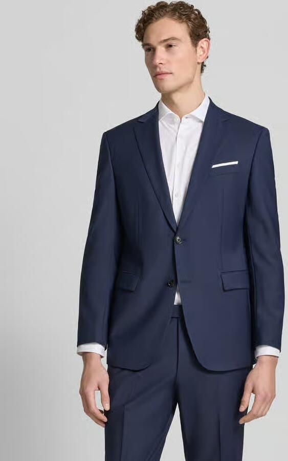 JOOP! COLLECTION Slim fit 2-knoops colbert met klepzakken - Foto 4