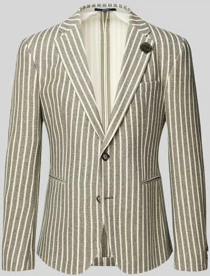 JOOP! COLLECTION slim fit 2-knoops colbert met paspelzakken model 'Hawksley' - Foto 2