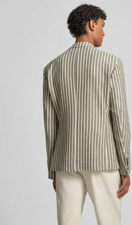 JOOP! COLLECTION slim fit 2-knoops colbert met paspelzakken model 'Hawksley' - Foto 4