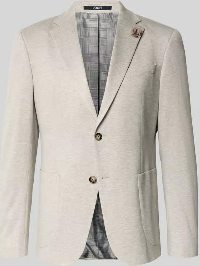 JOOP! COLLECTION slim fit 2-knoops colbert met reverskraag model 'Hawksley' - Foto 2