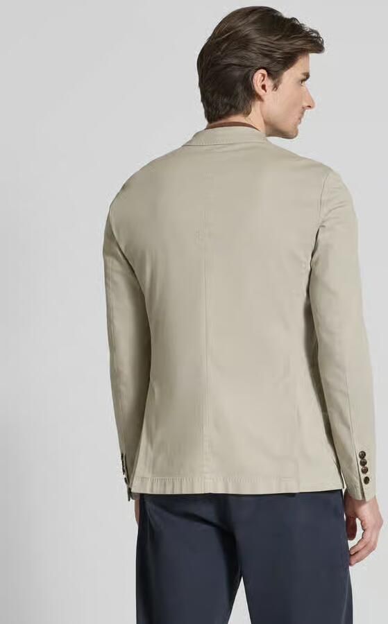 JOOP! COLLECTION Slim fit 2-knoops colbert met reverskraag model 'Hoverest' - Foto 3