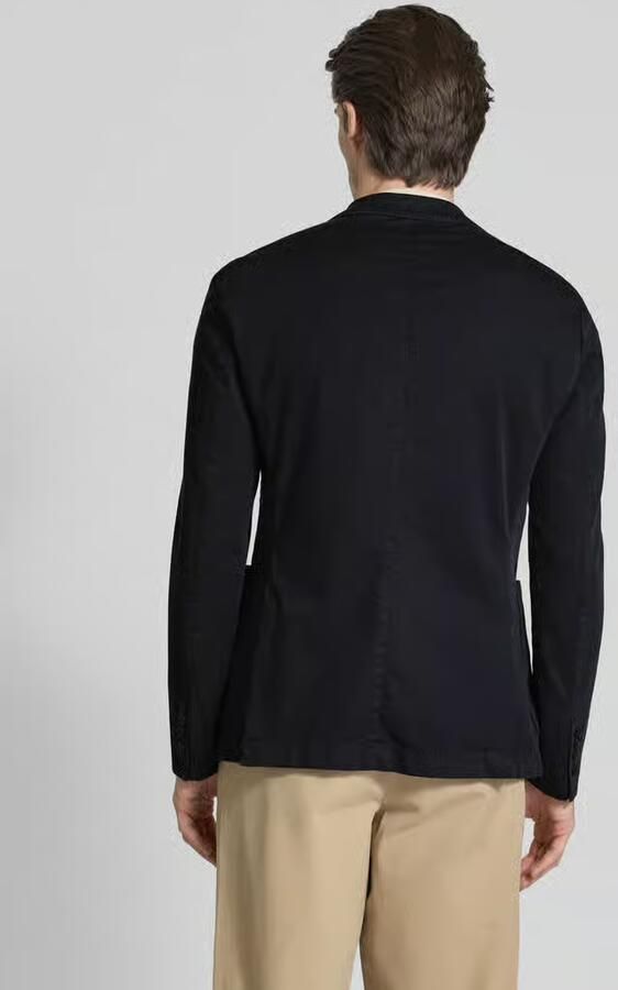 JOOP! Collection Slim fit 2-knoops colbert met reverskraag model 'Hoverest'
