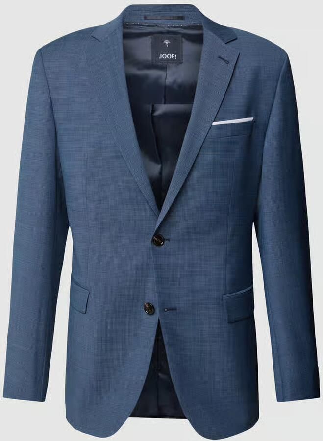 JOOP! COLLECTION Slim fit 2-knoops colbert met wol model 'Finch'