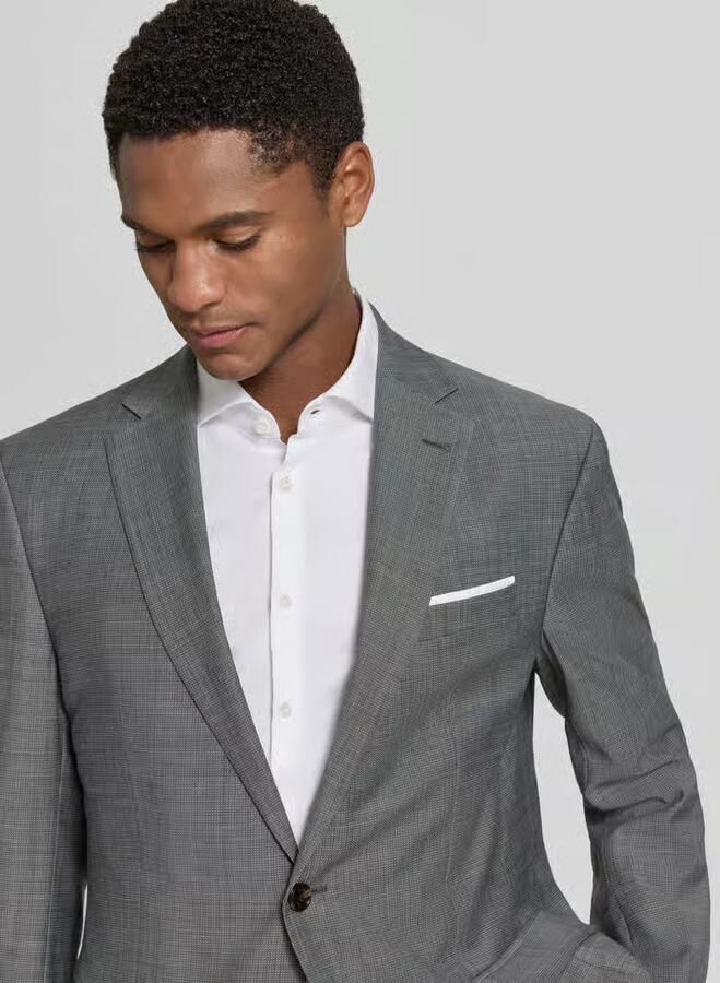 JOOP! Collection Slim fit 2-knoops colbert met geweven motief model 'Finch' - Foto 2