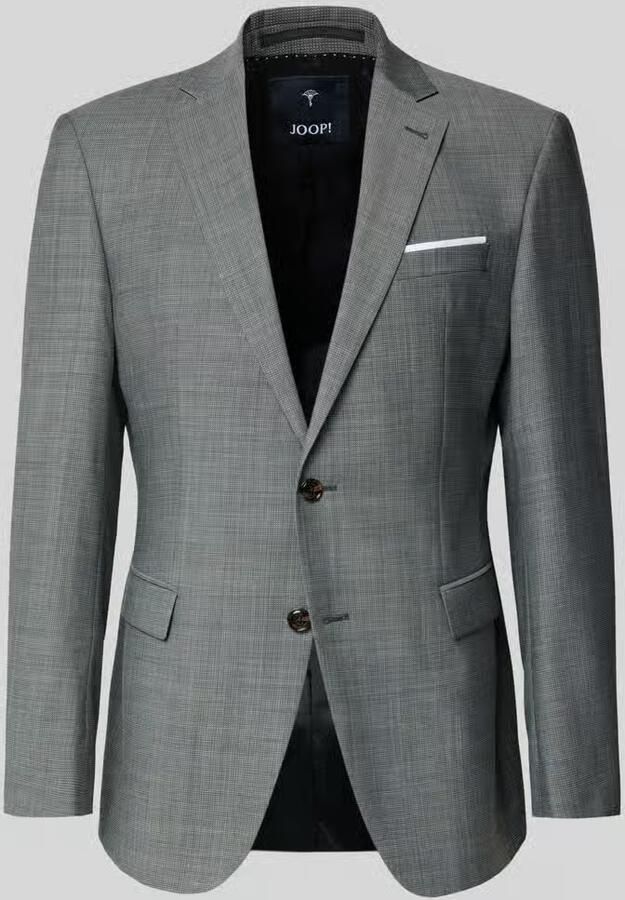 JOOP! Collection Slim fit 2-knoops colbert met geweven motief model 'Finch' - Foto 3