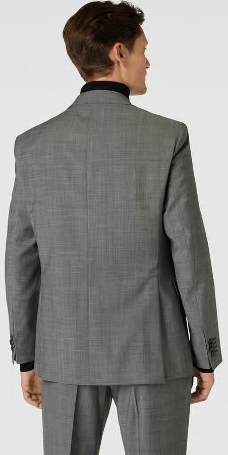 JOOP! Collection Slim fit 2-knoops colbert met geweven motief model 'Finch'