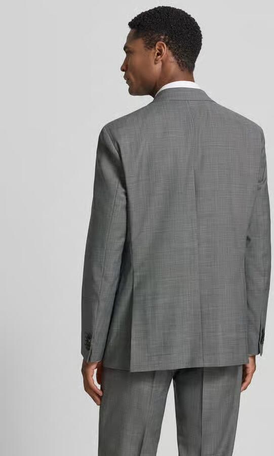 JOOP! Collection Slim fit 2-knoops colbert met geweven motief model 'Finch' - Foto 4