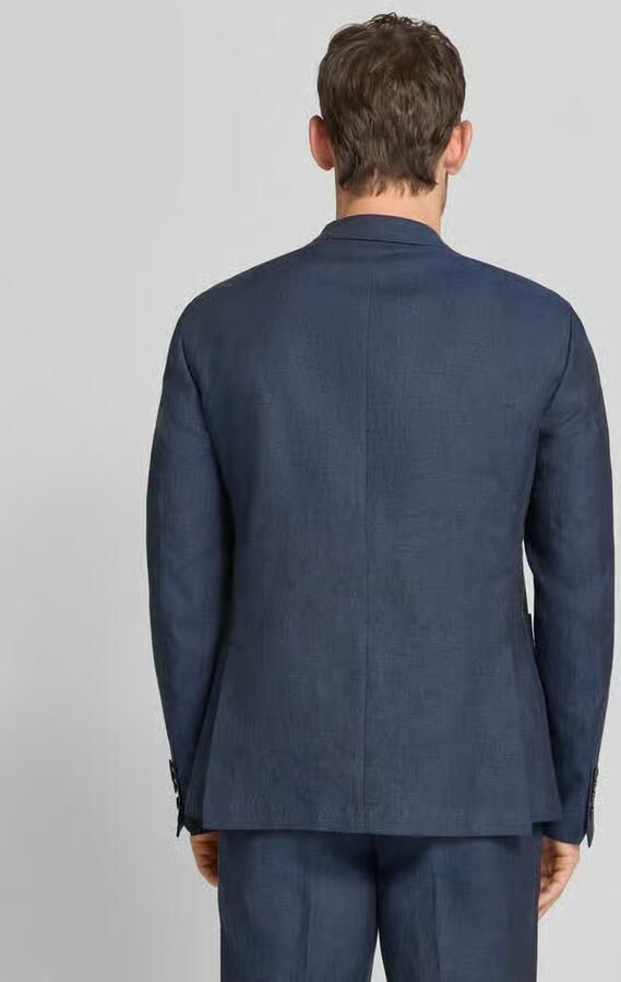 JOOP! COLLECTION slim fit 2-knoops colbert van linnen model 'Hoverest' - Foto 3